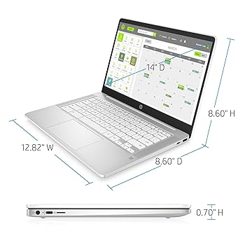 Amazon.com: HP Chromebook 14-inch FHD Laptop, Intel Celeron